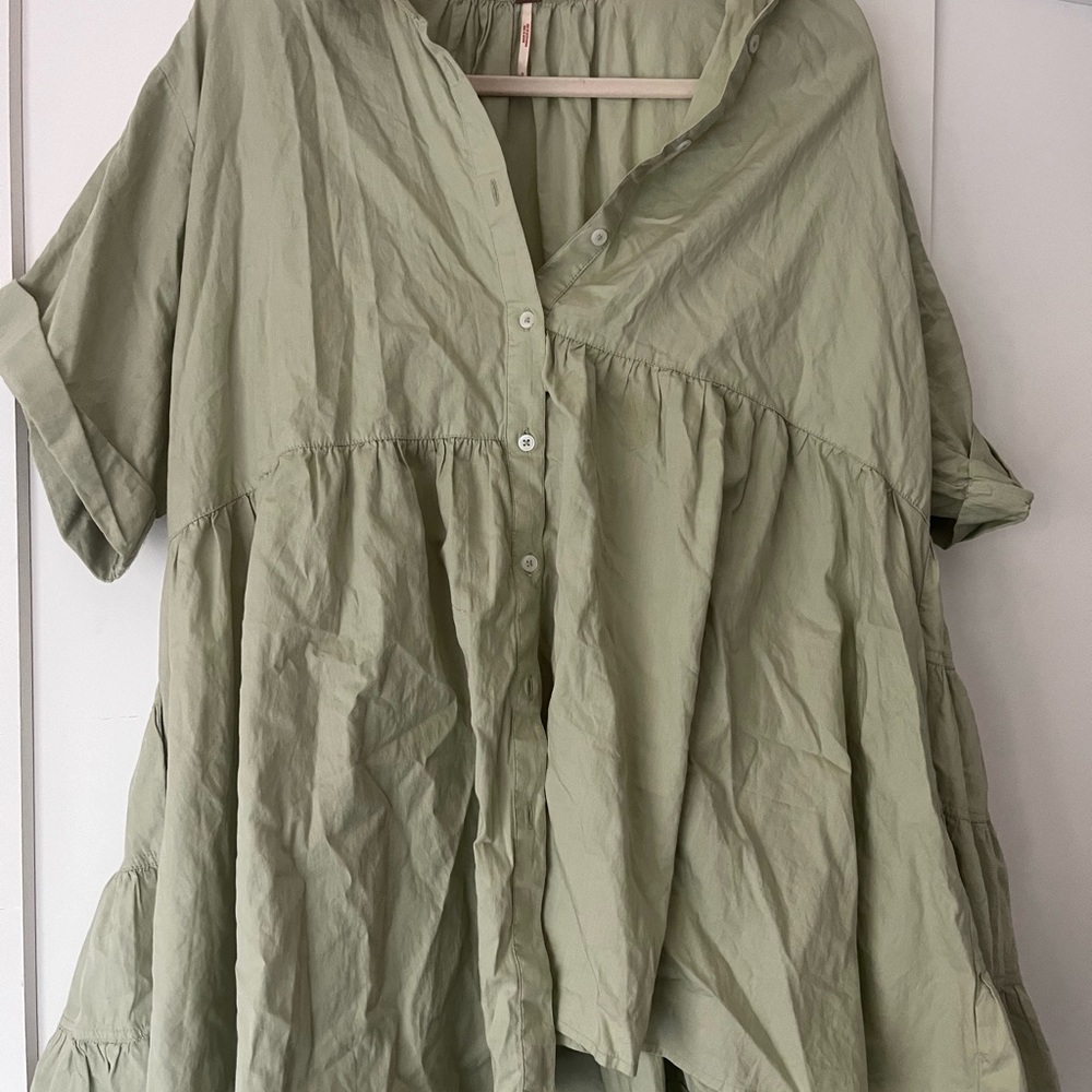 Free People Button Down Tunic - image 5